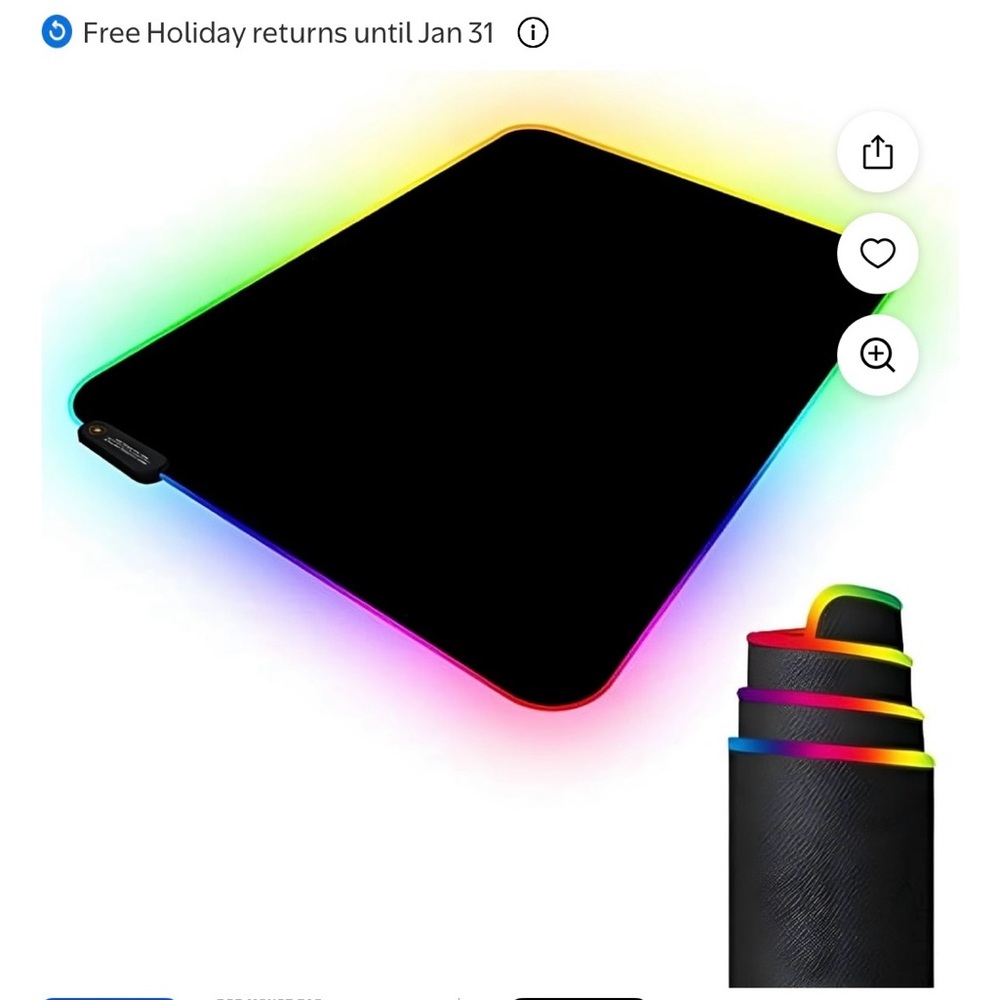 Wired Gaming Mouse Pad